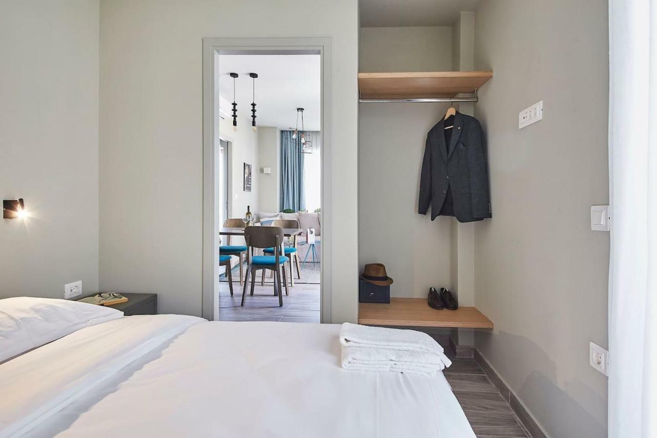 Spacious Suite W. Huge Balcony + Acropolis View Athena Bagian luar foto