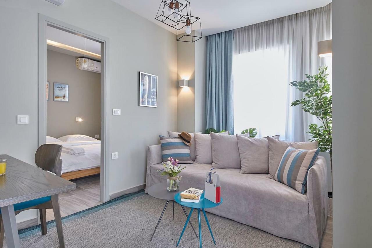 Spacious Suite W. Huge Balcony + Acropolis View Athena Bagian luar foto